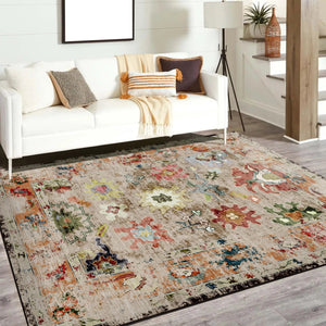 Rustic Oushak Rug