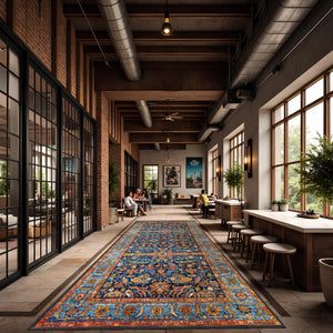 Royal Blue Persian Rug