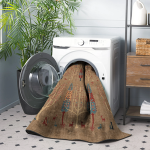 Rustic Tree Pattern Carpet - KL 380