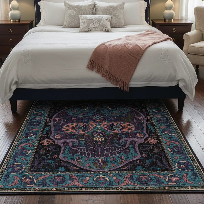 Artistic Skull Rug – KL 382