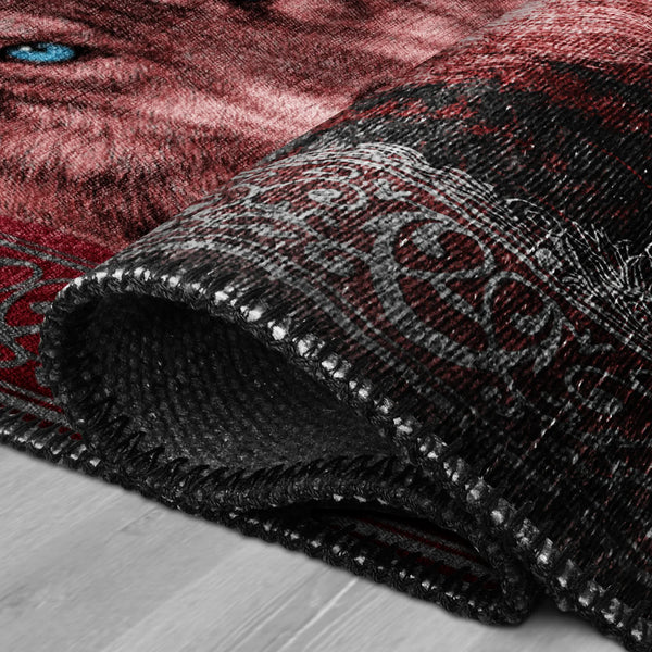 Mystic Wolf Art Rug – KL 455