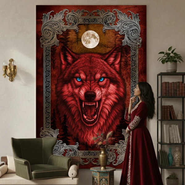 Wild Wolf Rug – KL 457