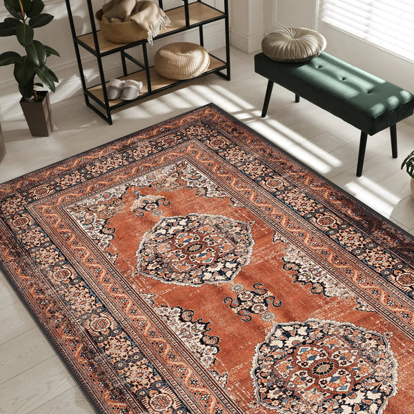 Terracotta Oriental Rug