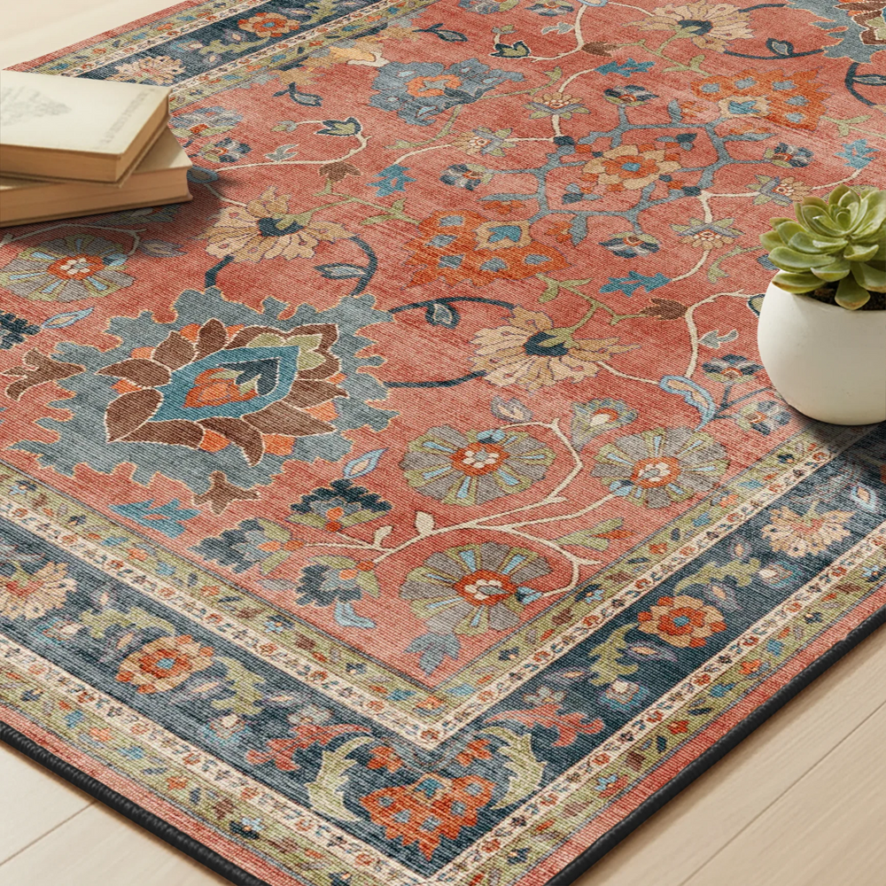 Cozy Terracotta Rug - MH 07