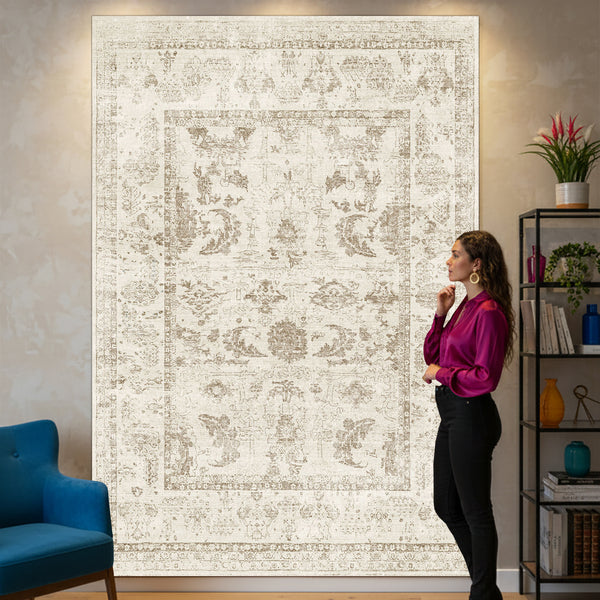 Timeless Elegance Neutral Rug - MV 815