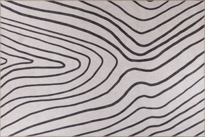 Machine-washable Elegant Interiors Rug, perfect for family-friendly areas.