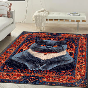 Majestic Cat Rug