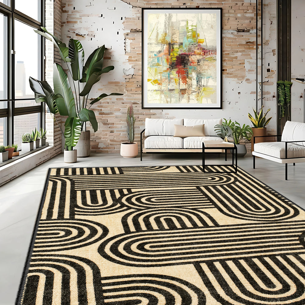 Chic Black and Cream