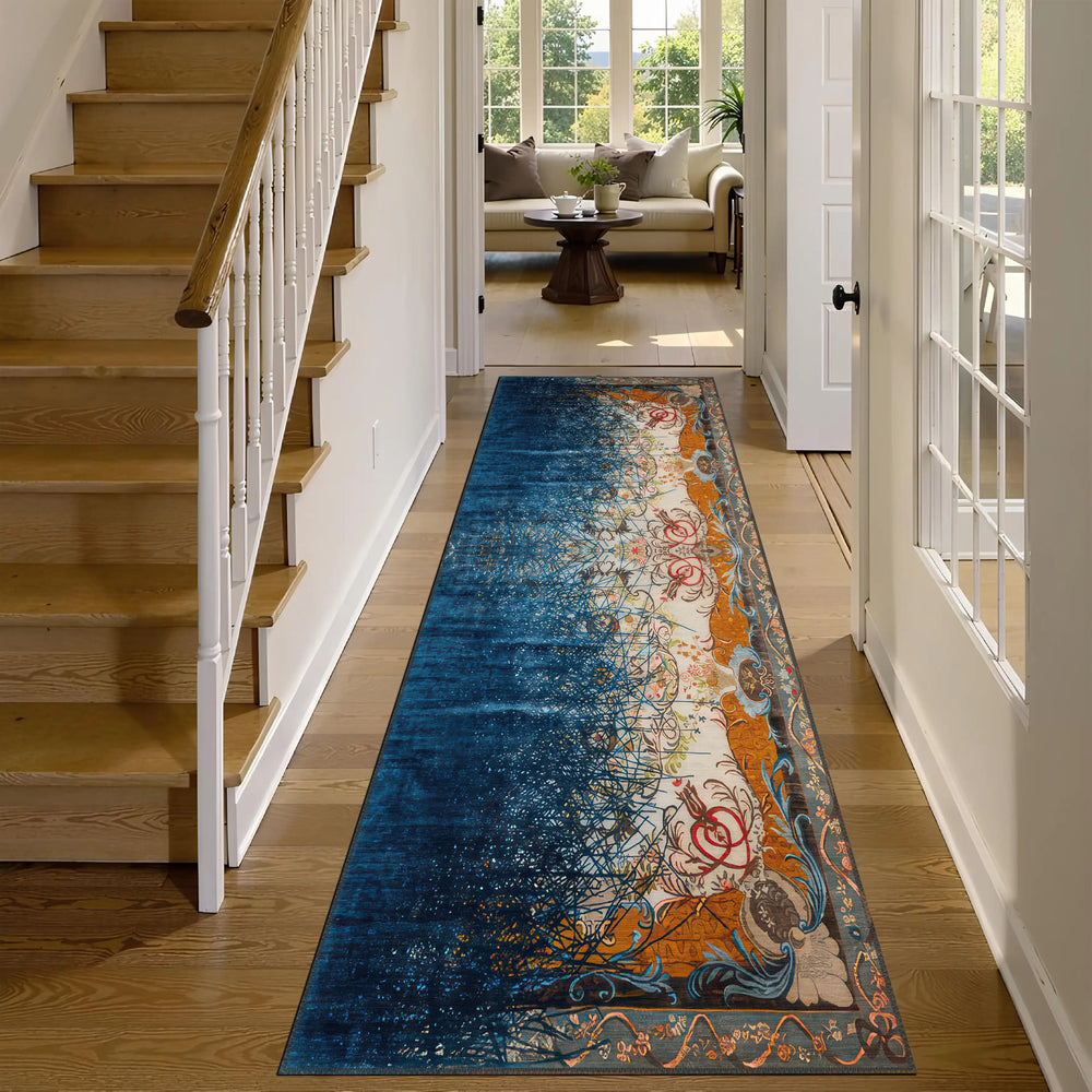 Vibrant Brushstrokes Rug
