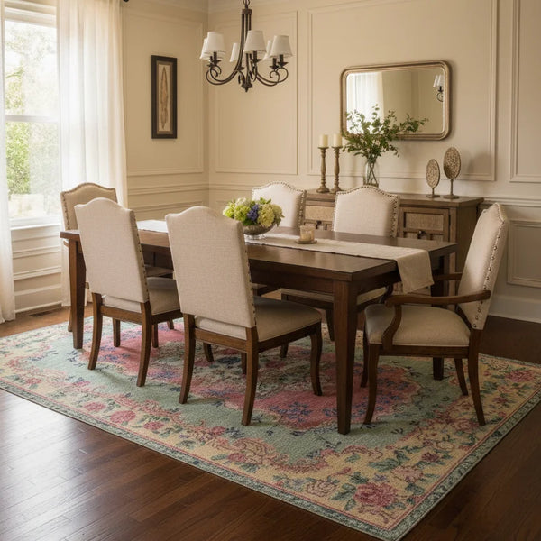 Vintage Style Aesthetic Rug - NW 501