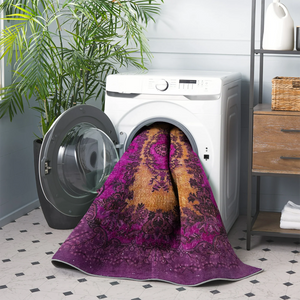 Rich Purple Oriental Rug - NW 502