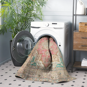 Antique Inspired Pink Rug - NW 516