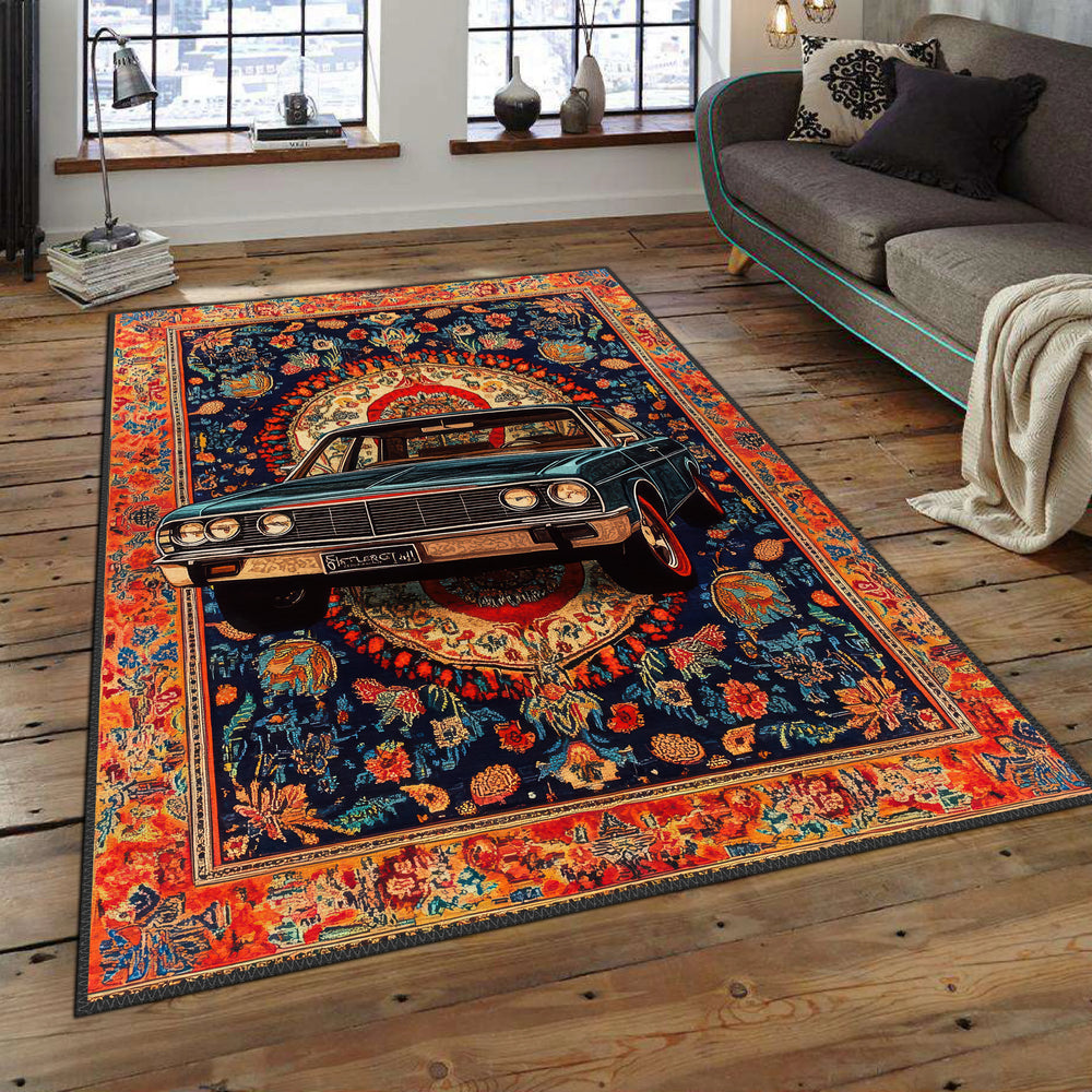 Classic Car Lovers Rug