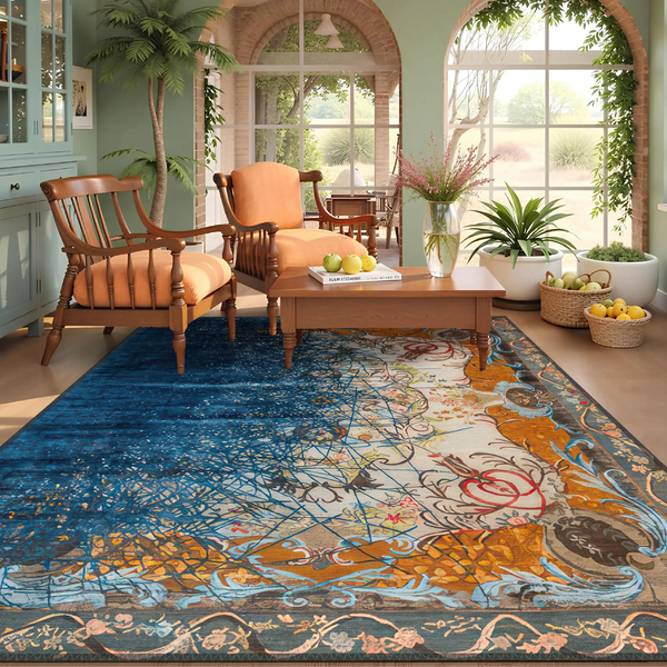 Vibrant Brushstrokes Rug