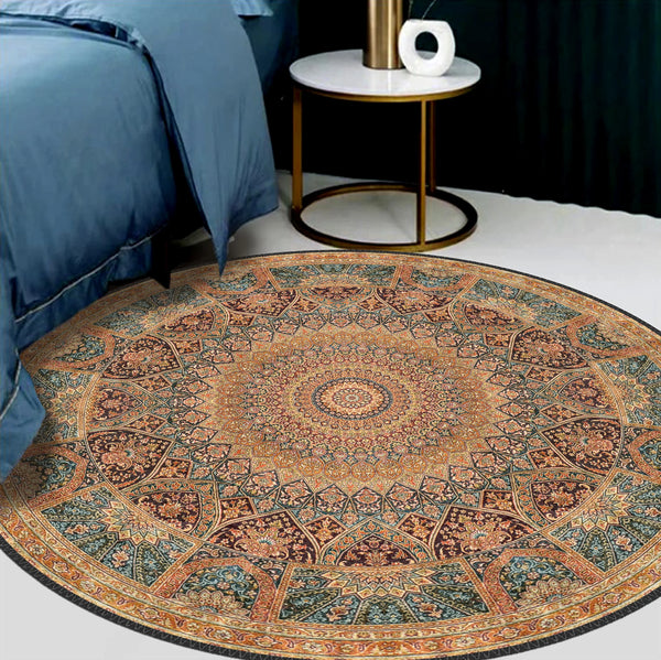 Intricate Medallion Carpet