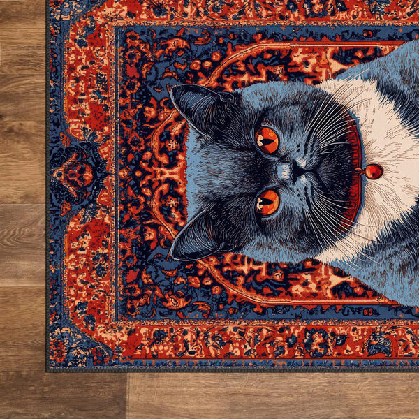 Majestic Cat Rug