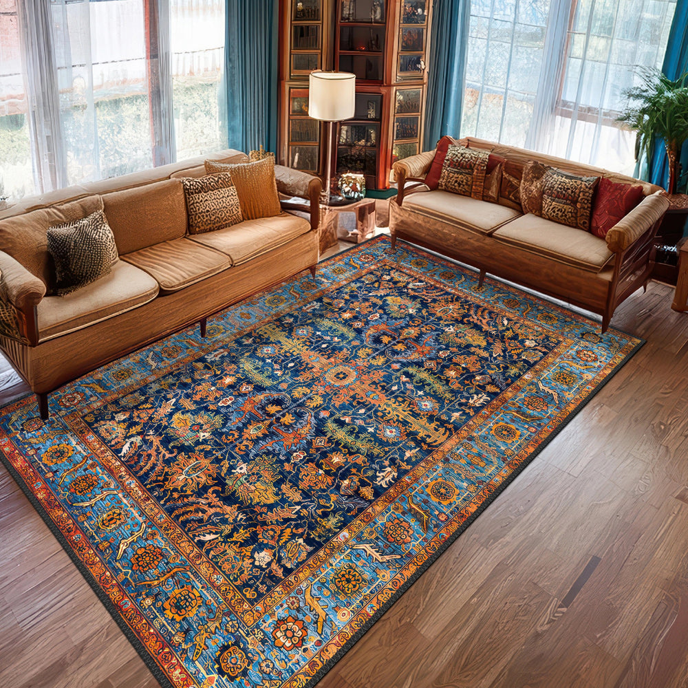 Royal Blue Persian Rug