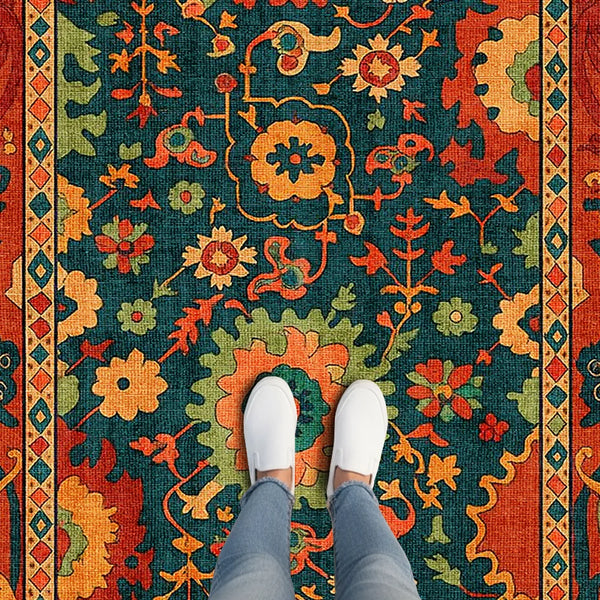 Caucasian Colorful Rug - SH 314