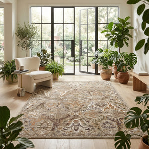 Neutral Tone Woven Rug