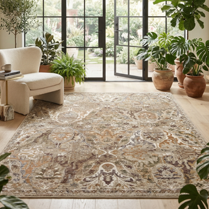 Neutral Tone Woven Rug