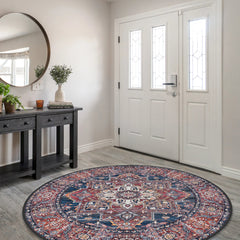 Navy Blue Persian Rug