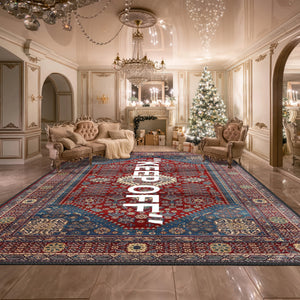 Statement Rug with 'KEEP OFF' Design – Ideal for Modern Spaces