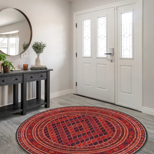 Stunning Handwoven Runner Rug with Traditional Tribal Motifs, Provides a Luxurious Feel to Any Space"