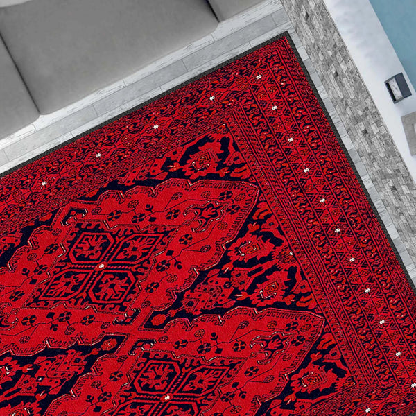 Red Traditional Rug