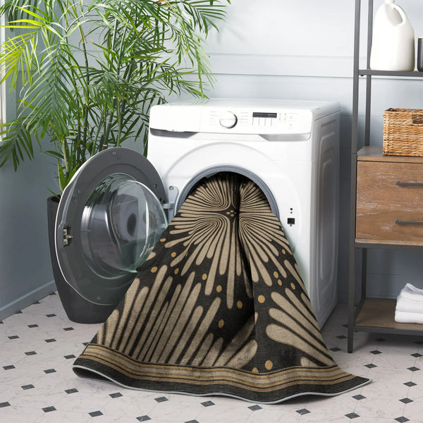 Retro Charcoal Rug