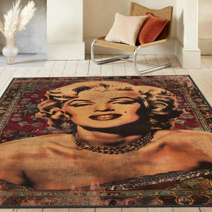 Timeless Beauty Marilyn Monroe Area Rug - Glamorous Floor Art
Iconic Starlet Marilyn Monroe Rug - Perfect for Film Buffs
Retro Chic Marilyn Monroe Wool Rug - Classic Home Statement