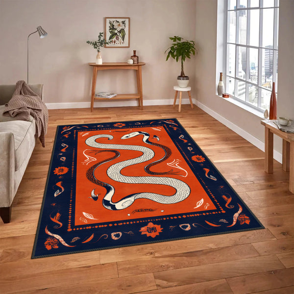 Majestic Serpent Rug
