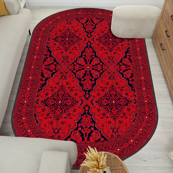 Red Traditional Rug