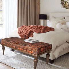 Traditional Style Bench - Turkiye Rug