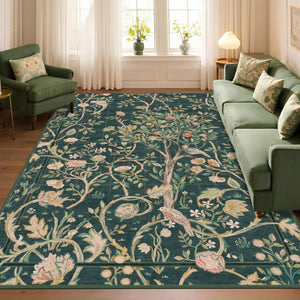 Romantic Botanical Rug