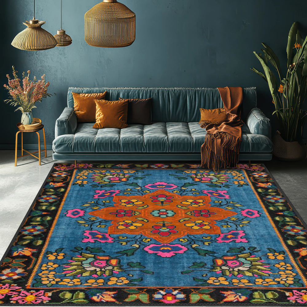 Blue Karabagh Rug