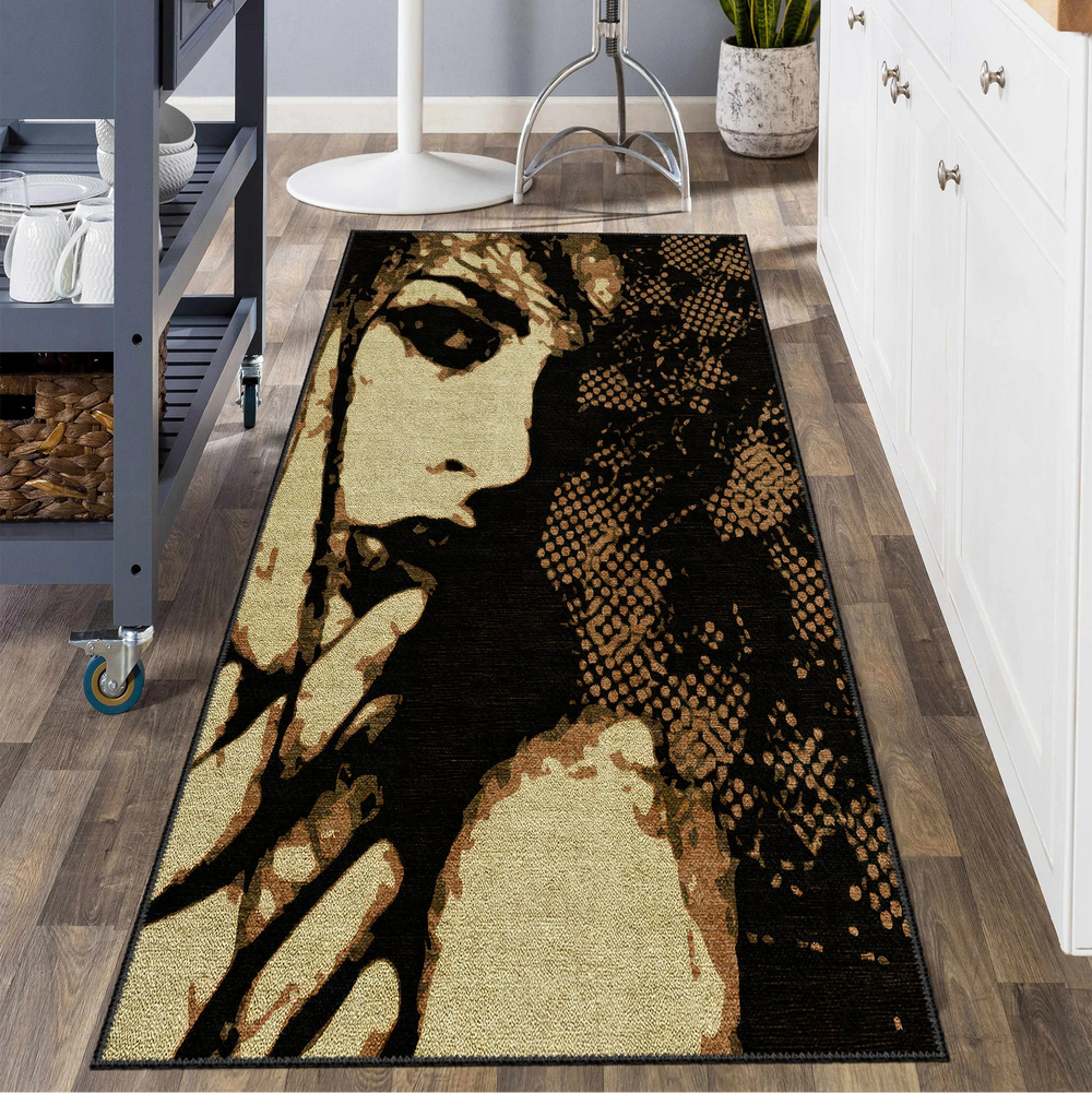 Ofra Magenta Signature Rug