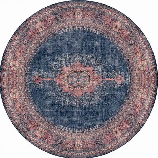 Vintage Style Rug adding a classic touch to a modern living room
