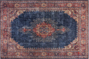 Vintage Style Rug in a cozy study, enhancing the room’s historical aesthetic.