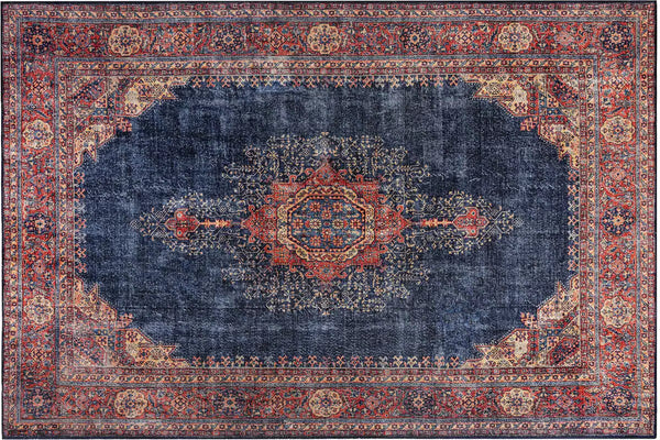 Vintage Style Rug in a cozy study, enhancing the room’s historical aesthetic.