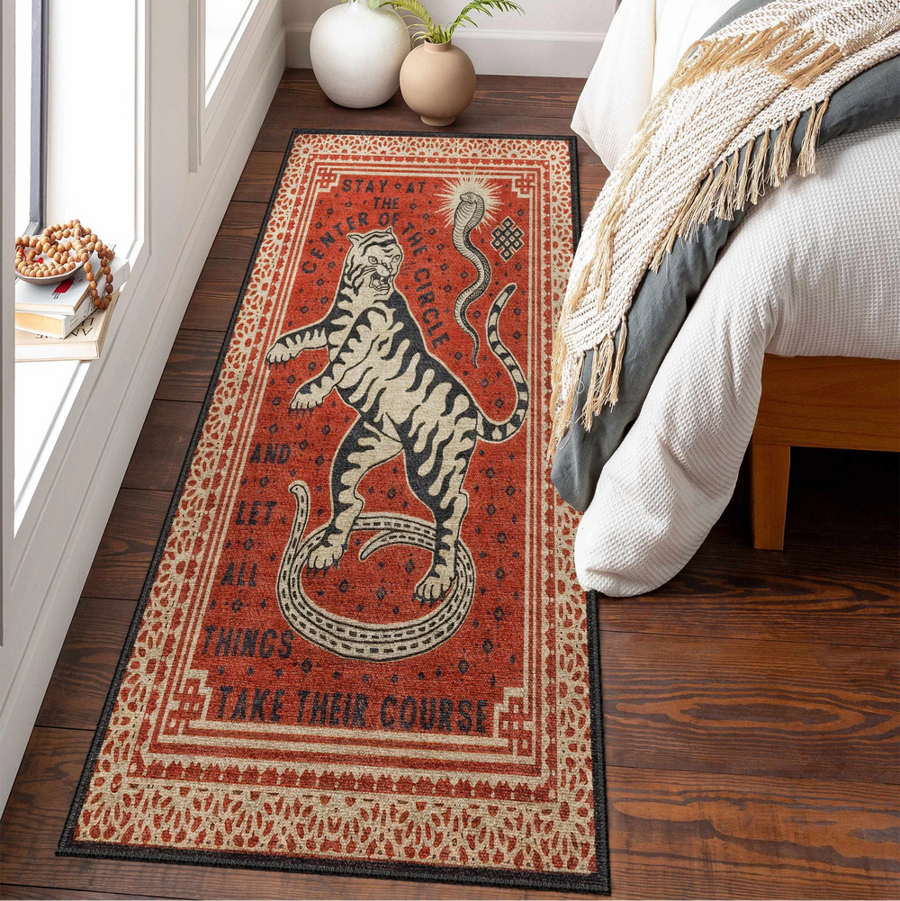Retro Tiger Rug