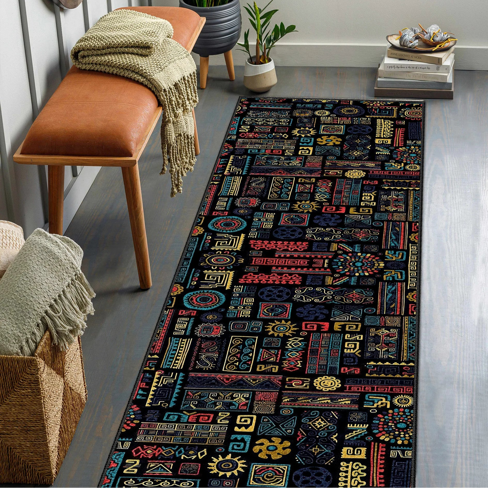 Aztec and Tribal Rug