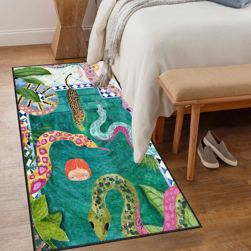 Artistic Jungle Rug
