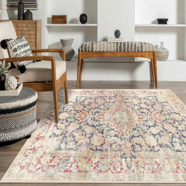 beige area rug