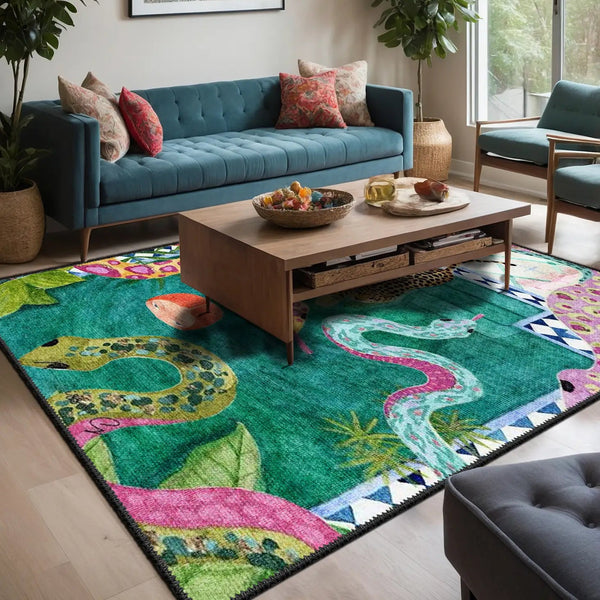 Artistic Jungle Rug
