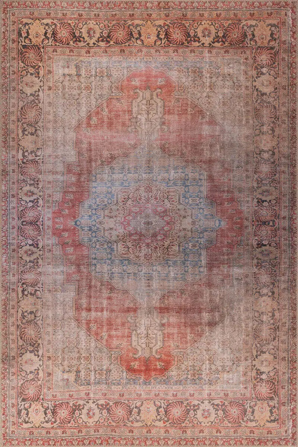 Vintage Style Medallion Rug 6'8"x10'
