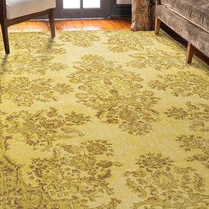Yellow Area Rug (4'5"x6'2")